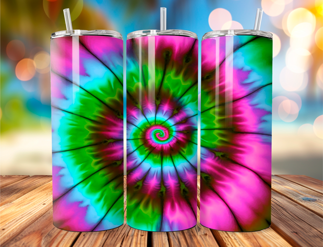 טאמבלר טאיי דיי בצבעים ירוק וורוד